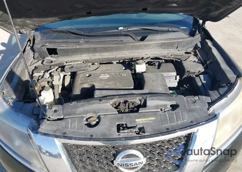 2014 Nissan Pathfinder Platinum from USA, damaged, VIN 5N1AR2MN1EC696400